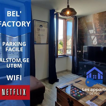Les Studios De Flo' : The Bel'Factory 38 M² Wifi Belfort Luaran gambar