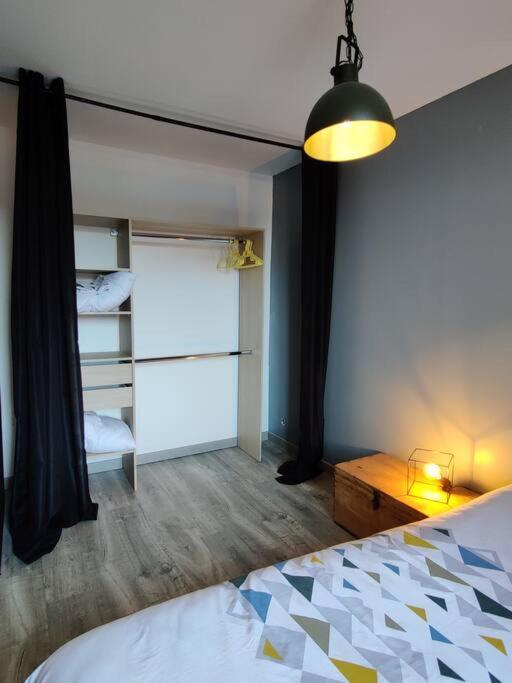 Les Studios De Flo' : The Bel'Factory 38 M² Wifi Belfort Luaran gambar